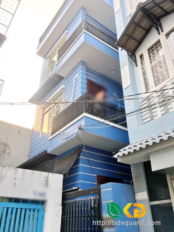 Bán gấp nhà 2 lầu sân thượng hẻm xe hơi Nguyễn Văn Quỳ quận 7.